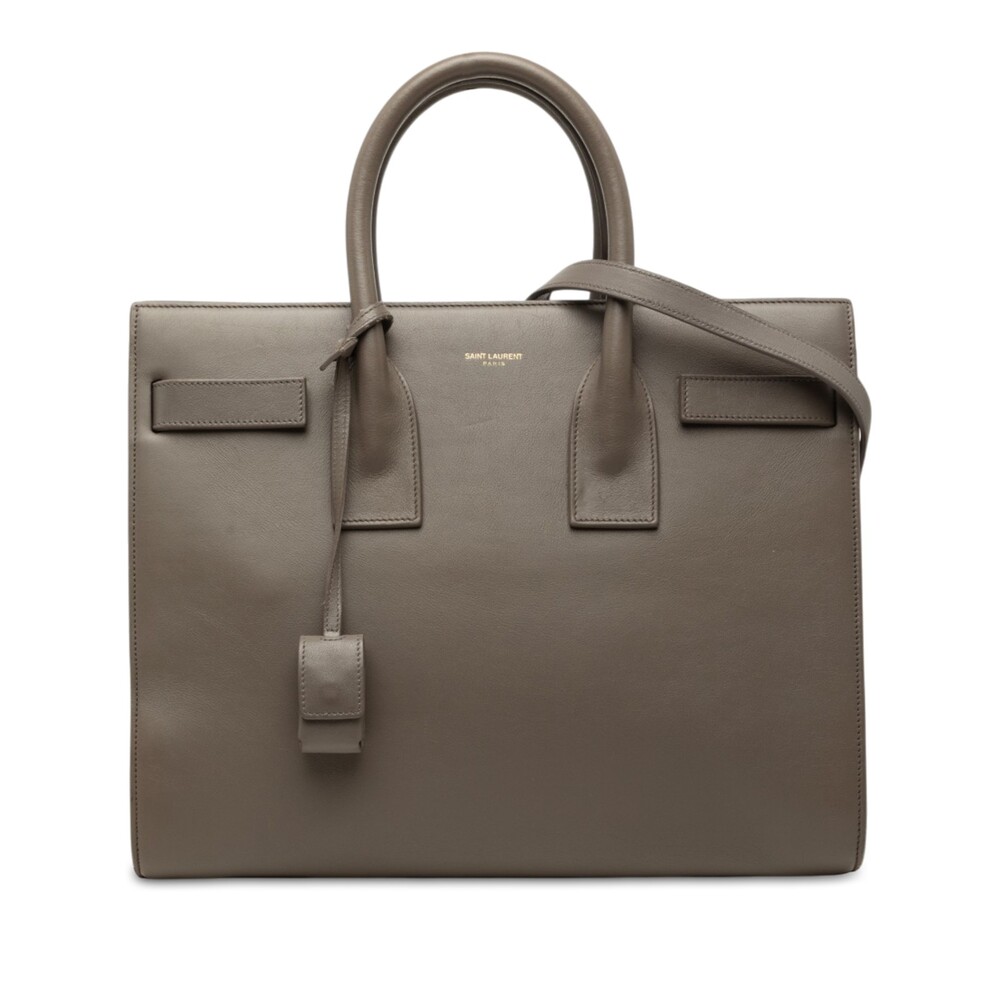 Saint Laurent Small Leather Sac De Jour #319908S95B